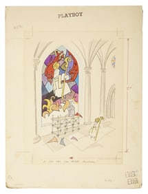 Playboy Archive | Michael Ffolkes (British, 1925-1988)