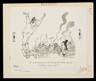 Playboy Archive | Michael Ffolkes (British, 1925-1988)
