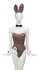 Playboy Archive |Hiromi Oshima Leopard Print Bunny Costume