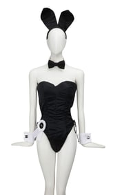 Playboy Archive |Playmate of the Year Nina Daniele Black Bunny Costume