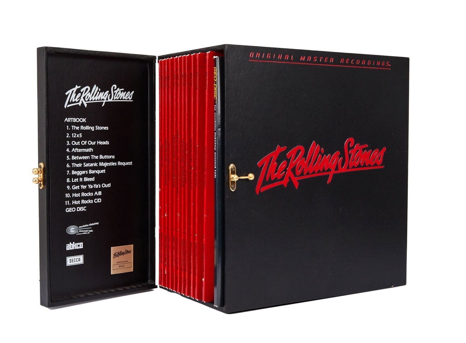 The Rolling Stones | Limited-Edition Master Recordings Record Album Box Set (1 of 7)