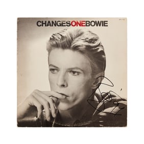 David Bowie | 1997 Signed "Changes" Record Album