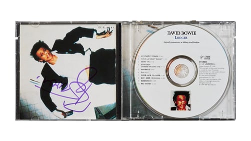 David Bowie | Signed 1999 "Lodger" CD