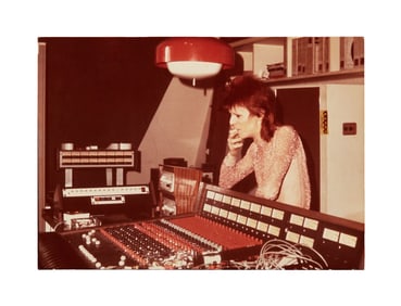 David Bowie | Mick Rock 1973 Candid Photo