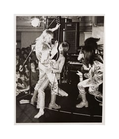 David Bowie | Mick Rock Vintage "Guitar Fellatio" Photo