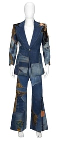 Elton John | 1974 Custom-Made Bill Whitten Denim Suit
