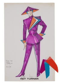 Elton John | Ret Turner Costume Illustration