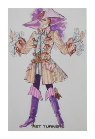 Elton John | Ret Turner Costume Illustration
