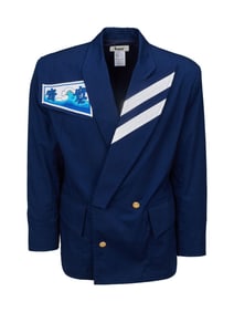 Elton John | 1984 "Passengers" Music Video-Worn Blazer with Record