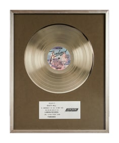 ZZ Top | Dusty Hill "Fandango!" In-House British Record Award