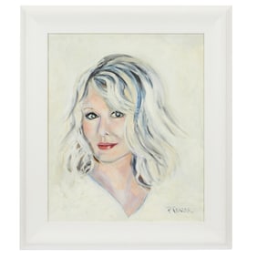 Olivia Newton-John | Pat Farrar Signed Rona Newton-John Portrait Painting