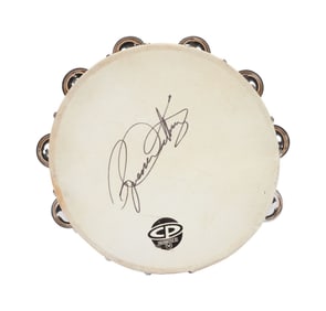 The Who | Roger Daltrey | Signed Stage-Used Tambourine