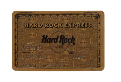 Dio | Ronnie James Dio Hard Rock Express Credit Card