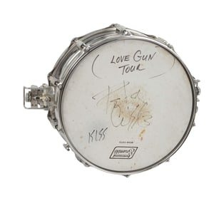 KISS | Peter Criss Signed Ludwig Snare Drum