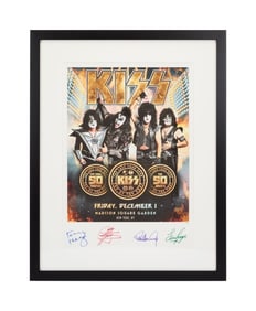 KISS | Band-Signed MSG Print