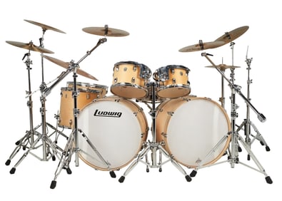 Van Halen | Alex Valen Halen Signed "A Different Kind of Truth" Album Recording Session-Used Drum