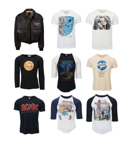 Iron Maiden | "Fear of the Dark" Leather Jacket And Additional T-Shirts