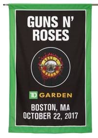 Guns N' Roses | Boston TD Garden Banner