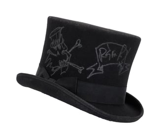 Slash | Signed and Illustrated Top Hat with Photo