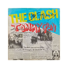 The Clash | Signed 1978 "Tommy Gun" Single Album