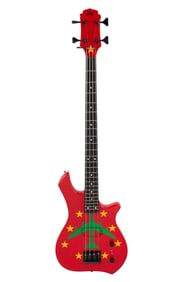 Psychedelic Furs | Tim Butler 1984 Zon Legacy Bass Guitar, Planes and Stars Graphic