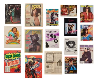 Rick James | Group of Sixteen Tour Programs, Magazines and Cuttings