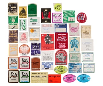 Rick James | Group of Forty Two Assorted Backstage Passes