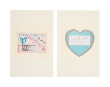 Prince | "Lovesexy" Invitation and Access Pass