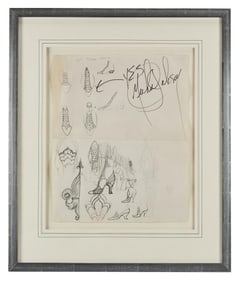 Michael Jackson | Signed 1991 Wardrobe Design Illustration