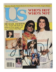 Michael Jackson | Signed 1984 "US" Magazine