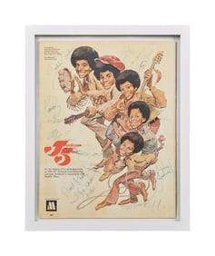 Michael Jackson | Signed Jackson Five Concert Program