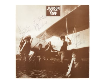 Michael Jackson | Band-Signed Jackson Five "Skywriter" Record Album
