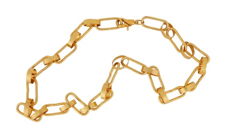 Janet Jackson | "Made For Now" Video Worn Gold Link Chain Belt