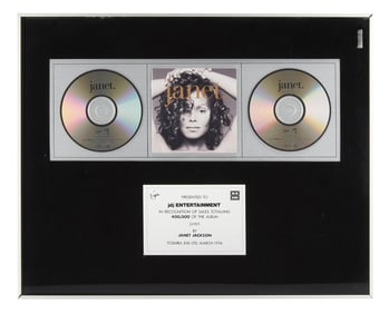 Janet Jackson | "janet" Japanese Record Award