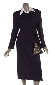 Madonna | "Evita" and Vogue Magazine-Worn Three-Piece Suit with Magazine