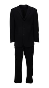George Michael | Giorgio Armani Black Suit