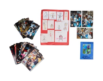 Amy Winehouse | 1988/1989 Primary School Drawing and Photos