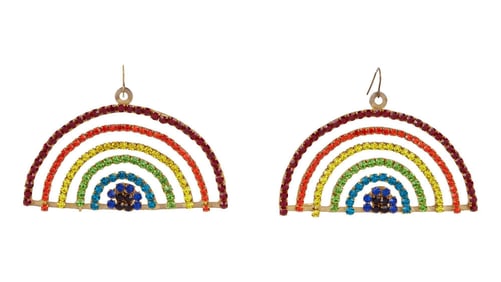Katy Perry | 2020 "Daisies" iHeartRadio Virtual Performance Rainbow Earrings