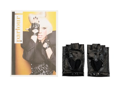 Lady Gaga | 2009 "Parlour Magazine" Cover-Worn Fingerless Gloves