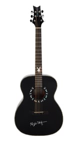 Hugh Hefner | Signed Playboy "Midnight Pearl" Acoustic Guitar