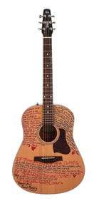 Garth Brooks | and Kent Blazy Signed "If Tomorrow Never Comes" Seagull S6 Acoustic Guitar