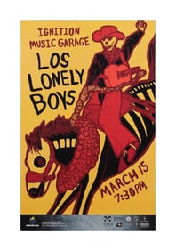 Los Lonely Boys | Henry Garza Handwritten and Signed "Heaven" Lyrics with Band Signed CD