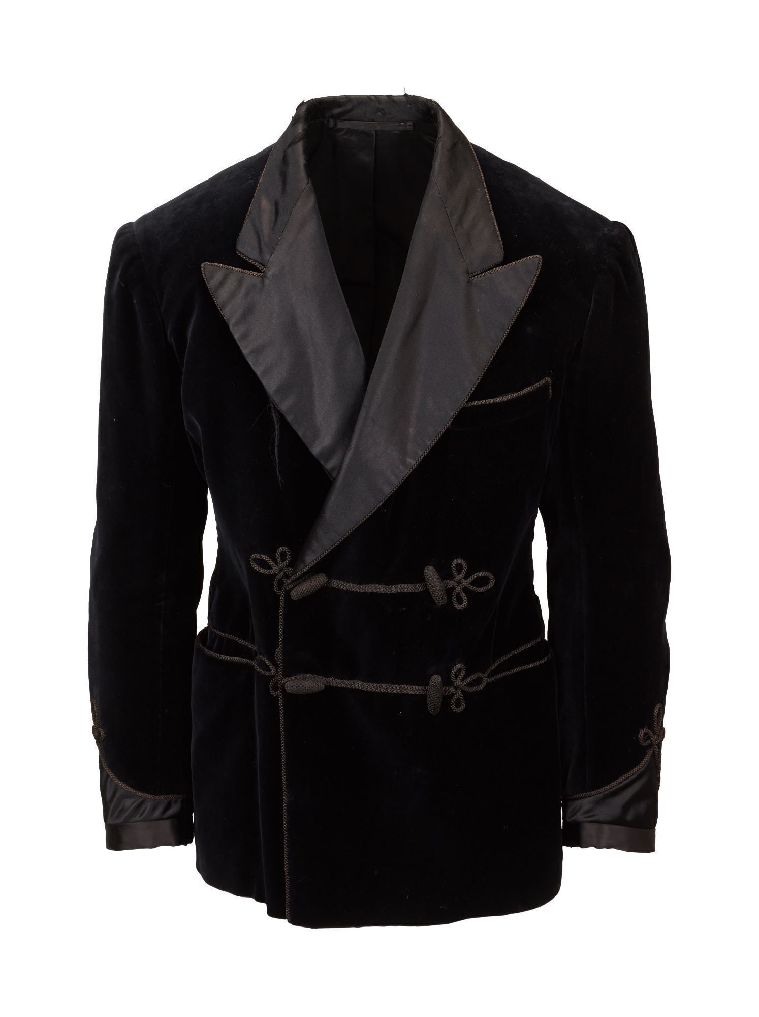 Laurence Olivier | Early 20th Century Black Velvet Smoking Jacket (1 of 4)