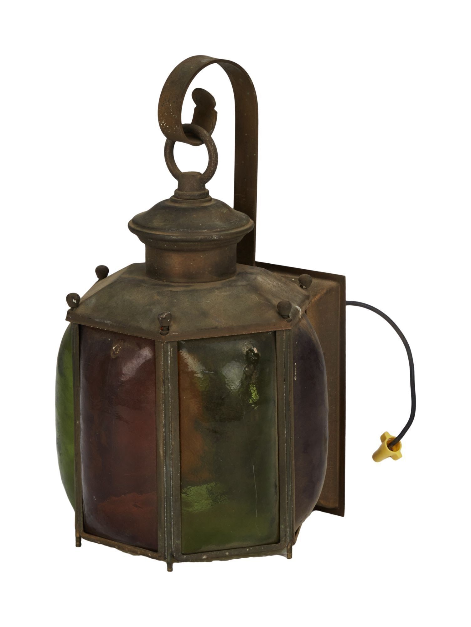 Trader Vic's Beverly Hilton | Colored Glass Lamp (1 of 3)