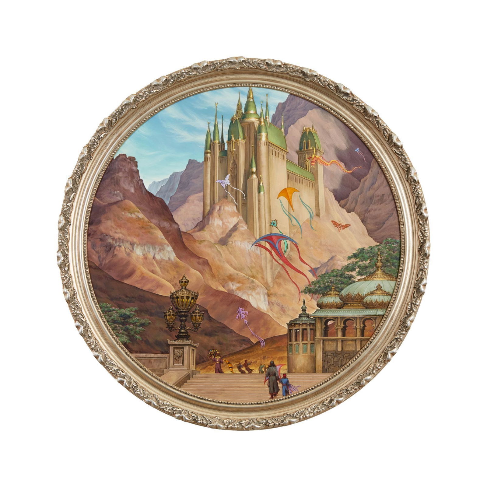 Stephen Hickman | "The Kite Festival" Original Painting (1 of 3)