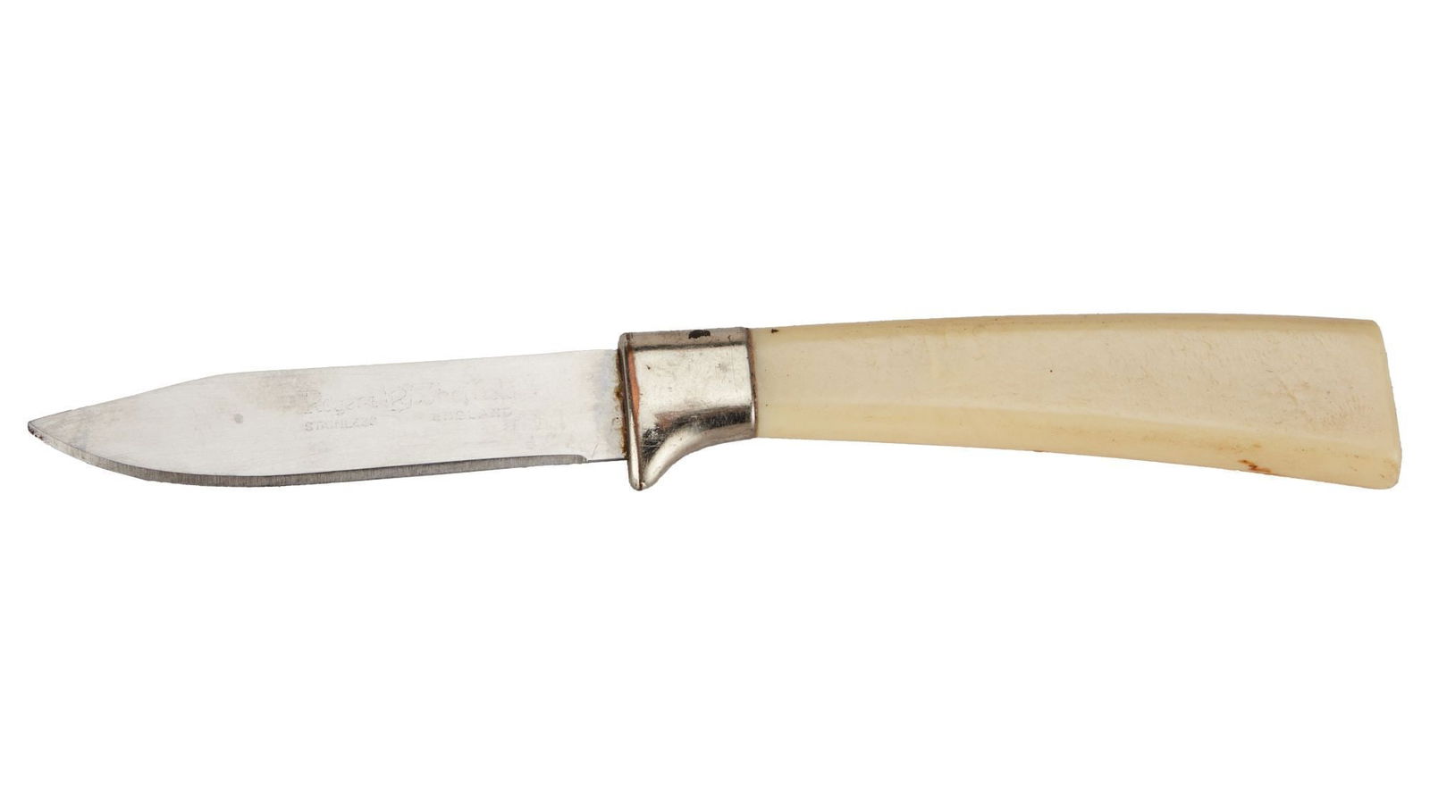 Hell on Wheels | Robin McLeavy "Eva Toole" Hero Knife: A vintage Regent brand knife with faux ivory handle, procured for the character "Eva Toole" played by Robin McLeavey, from the production of the western television series, Hell on Wheels (Entertainmen