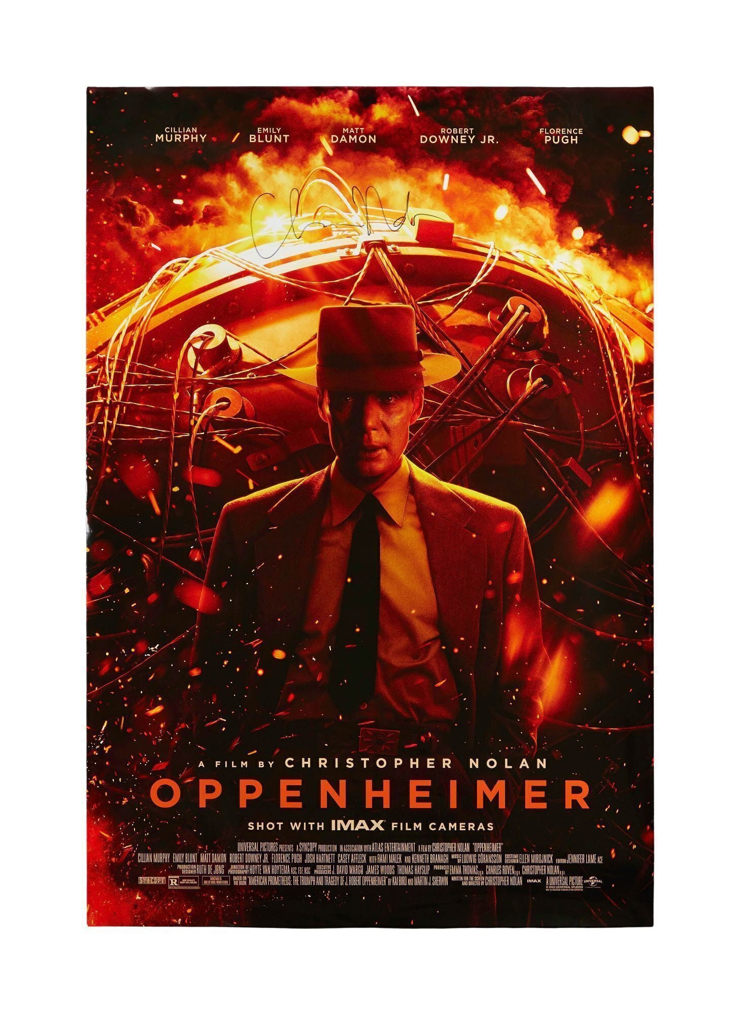 Oppenheimer | Christopher Nolan Signed Poster (1 of 4)