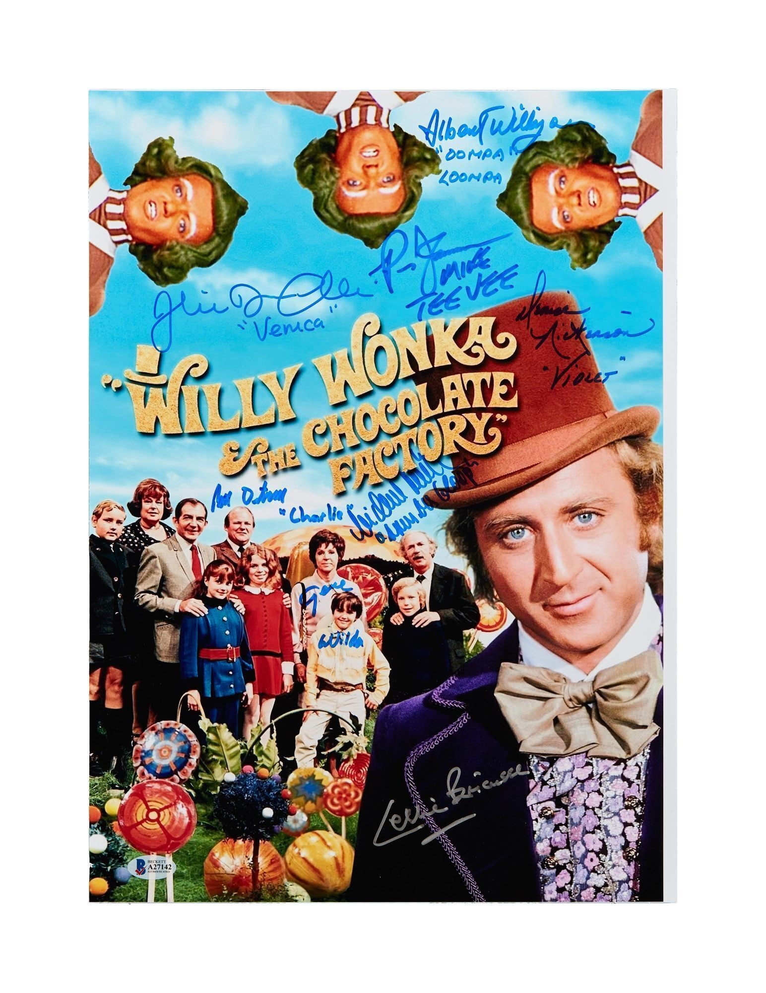 Willy Wonka and the Chocolate Factory | Cast-Signed Photo (1 of 10)