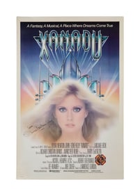 Olivia Newton-John | Signed Film Poster from "Xanadu"