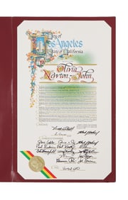 Olivia Newton-John | Los Angeles Citation